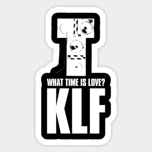 What Time Is Love? KLF Fan Art Sticker